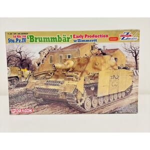 Dragon St.Kfz.166 Stu.Pz.IV Brummbar Early w/ Zimmerit 1:35 Model Kit 6596 New